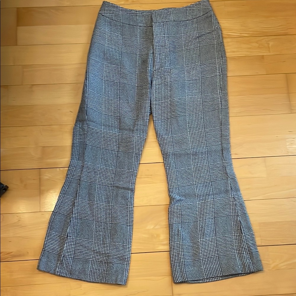 Smythe Cropped Kick Pant - Prince of Wales